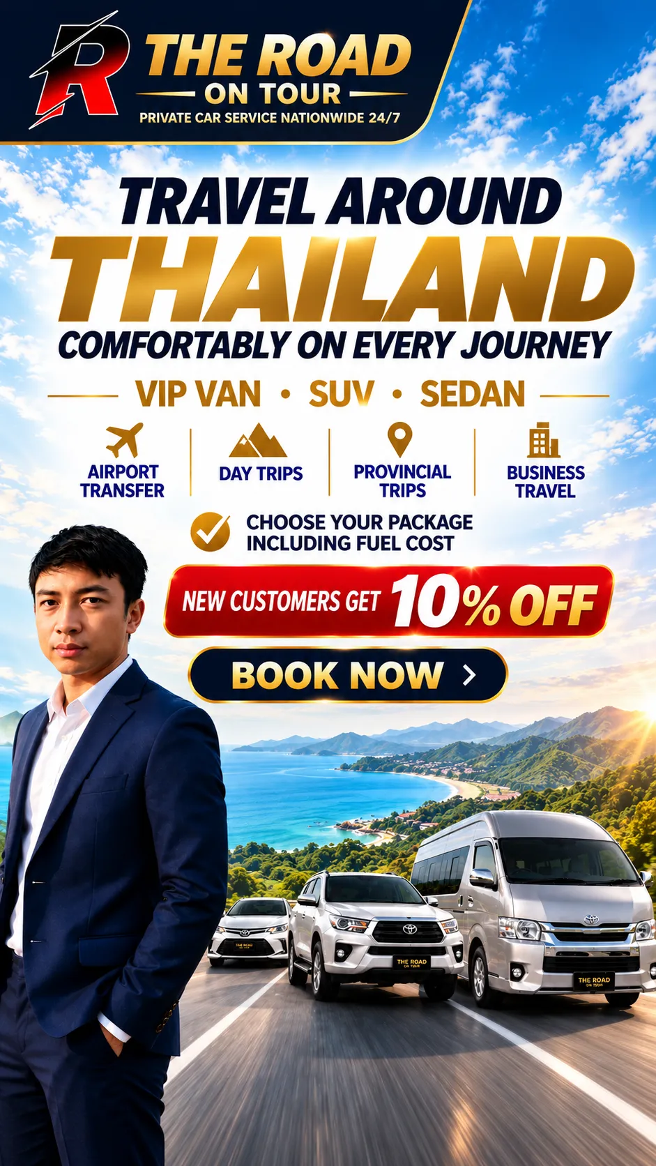 Professional Driver with Polite and Safe Service